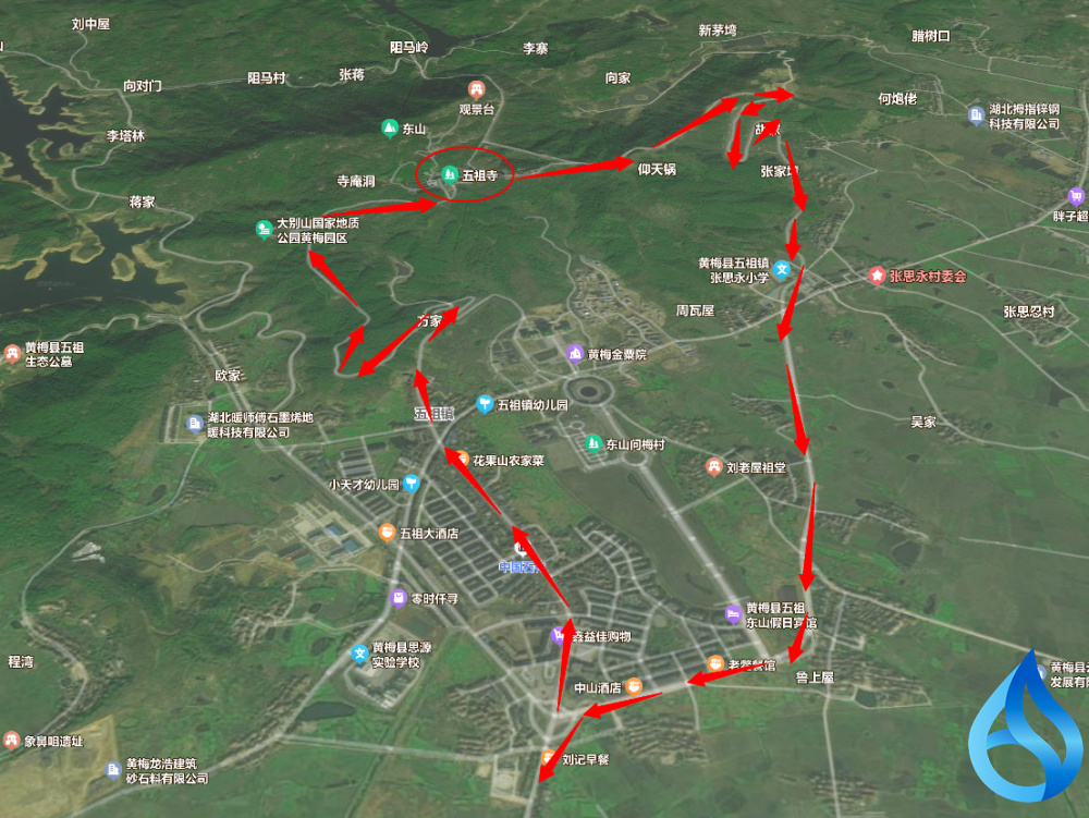 关于黄梅县五祖景区“五一”期间实行车辆单向通行的温馨提示