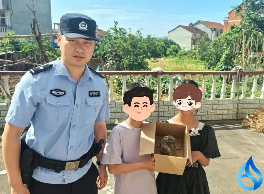 武穴警民爱心接力